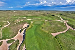 Sand Hills 18th Bunker Aerial